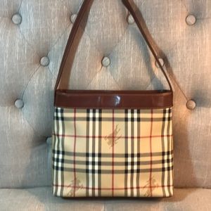 EUC Burberry Nova Check Vintage Bag